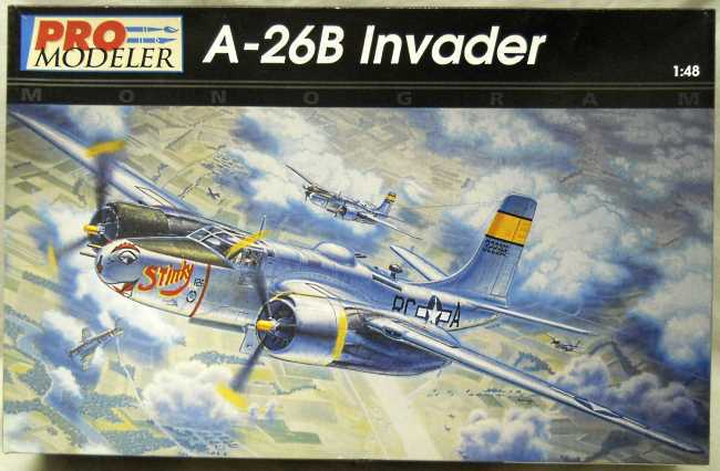 Monogram 1/48 Pro Modeler A-26B Invader Gun Nose, 5920 plastic model kit